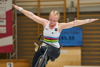 Puteaux Welcomes Lara Füller, UCI Artistic Cycling World Champion